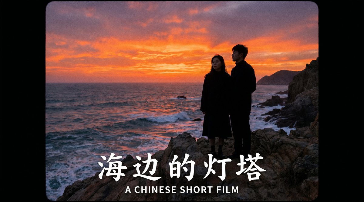 困困兔原创短片《海边的灯塔》视频